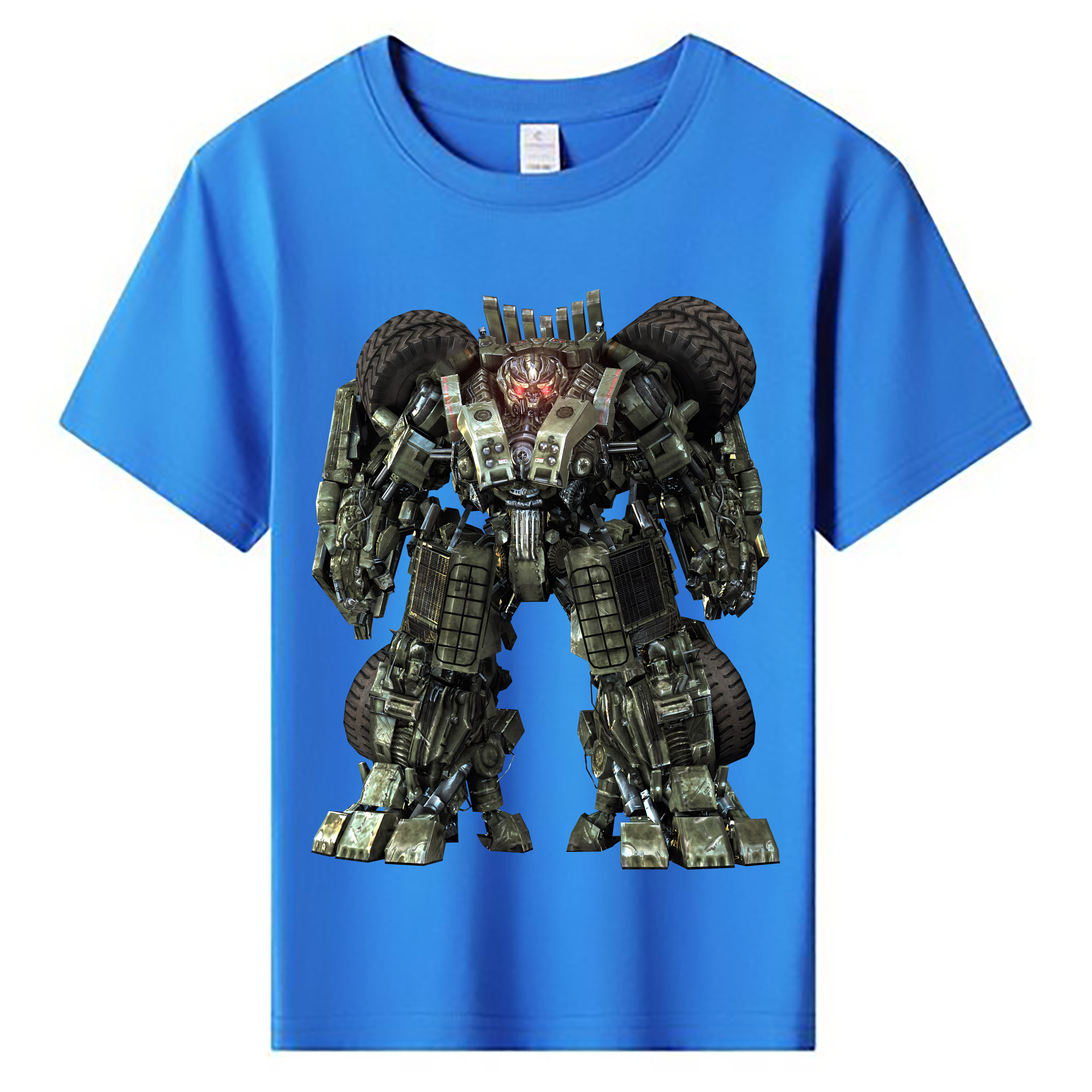 （画像用） Transformers トランスフォーマー 綿100％キッズTシャツ（フロントプリント）